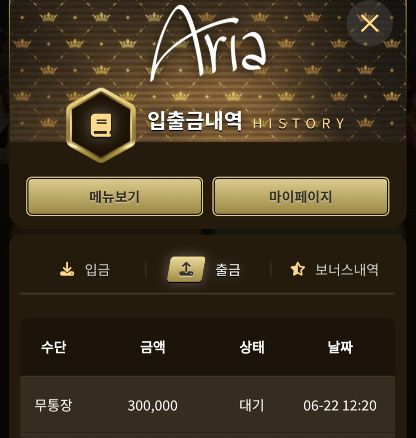 아리아카지노 후기(0)