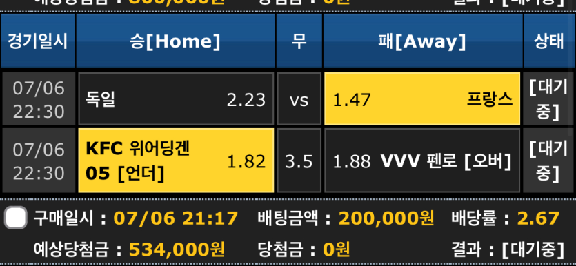 비제휴 스포츠 후기(0)