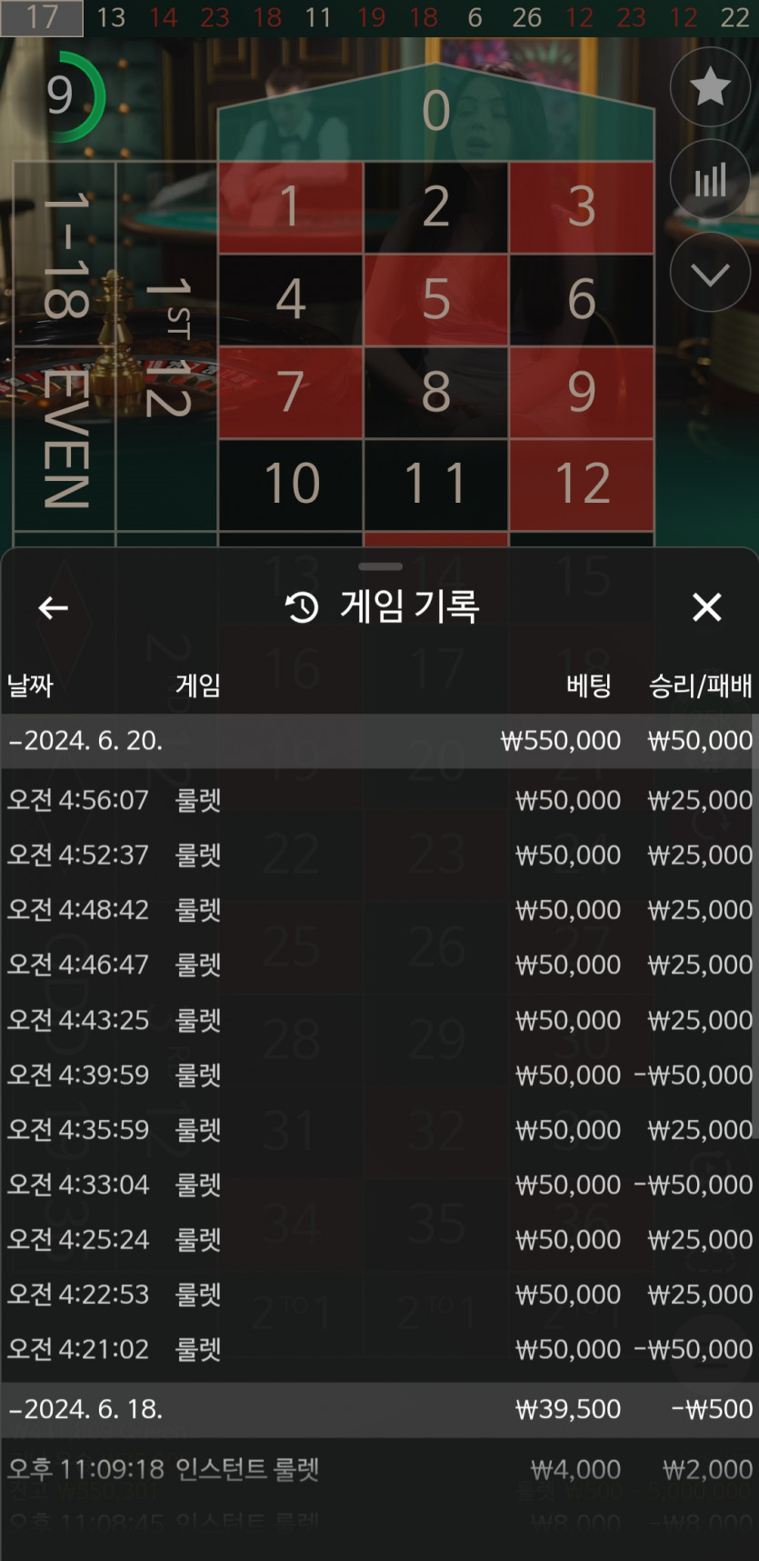 6/20 비제휴 에볼 후기(0)