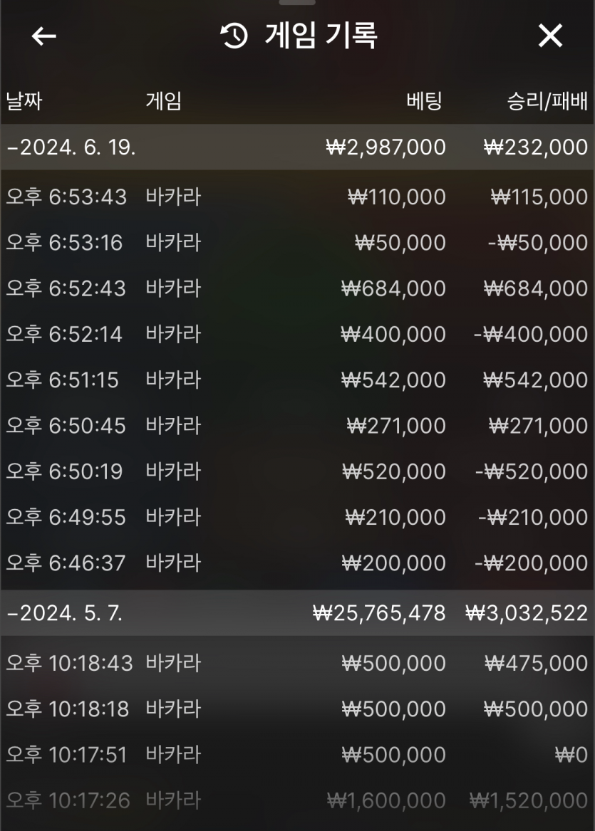 6/19 크보뱃 돌발후기(0)