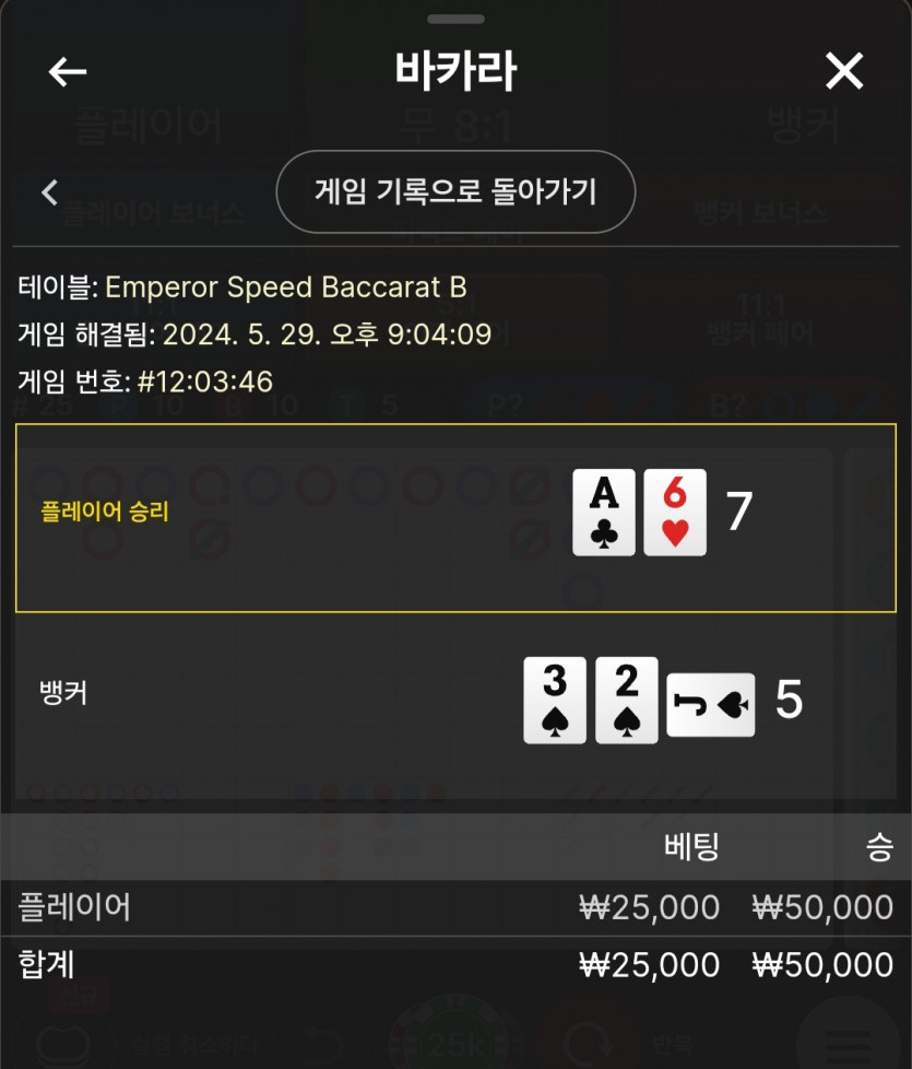 5/29 비제휴 바카라 후기 9(0)