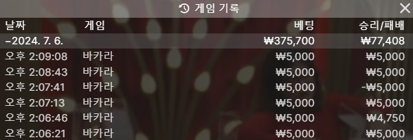 벳16 포전 후기(0)
