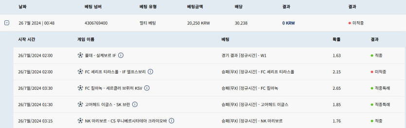 크보벳 스포츠 후기(0)