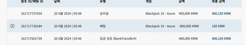 6/20 벳16 후기(0)