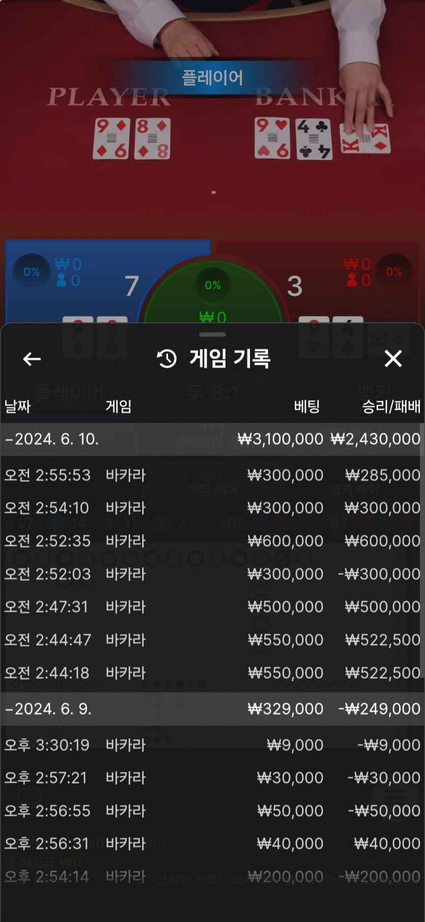 비제휴 후기 미친승률(0)