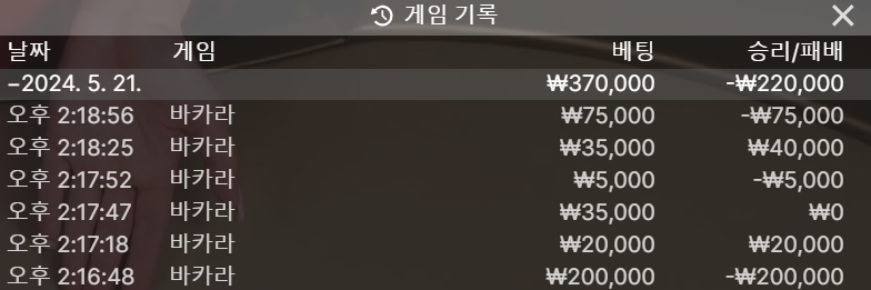 아리아카지노 후기(0)