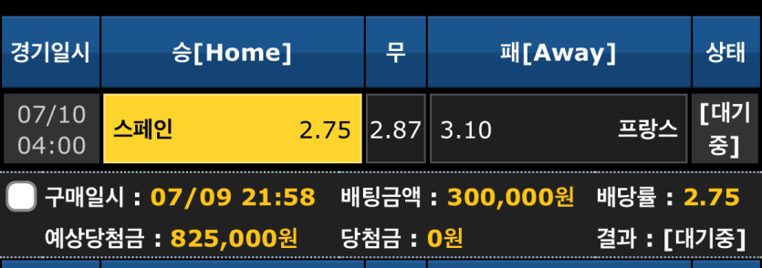 비제휴 스포츠 후기입니다(0)