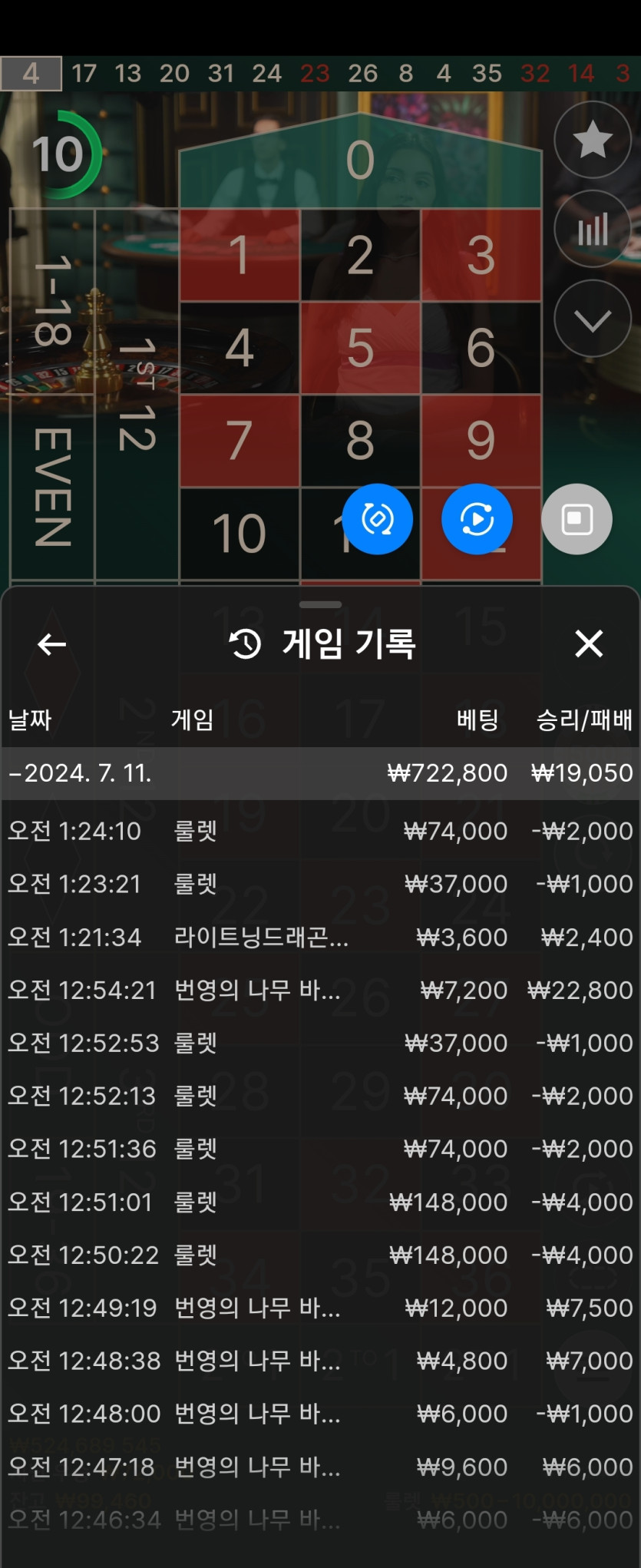 7월11일 목요일 아리아후기(0)