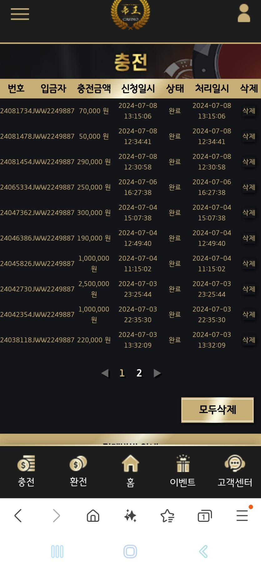 제왕후기(0)