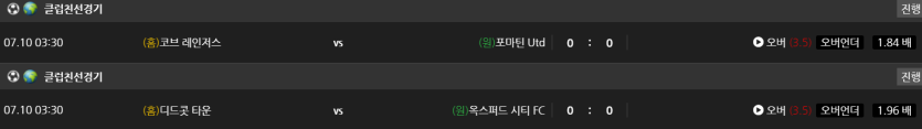 비제휴 스포츠 후기(0)