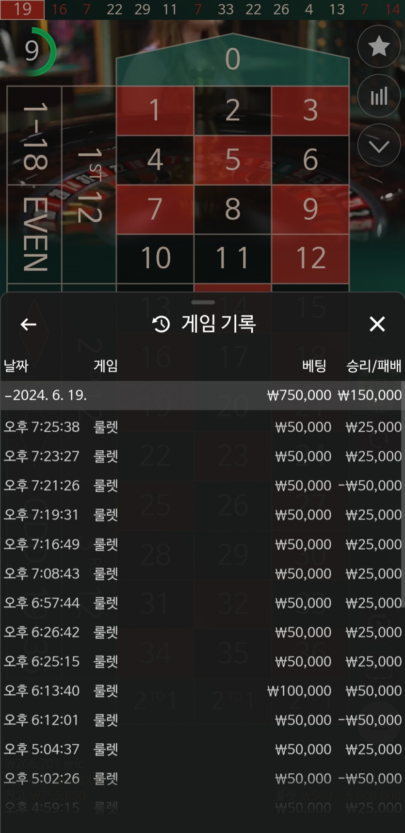6/19 비제휴 에볼 후기(0)