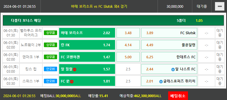 비제휴토토(0)