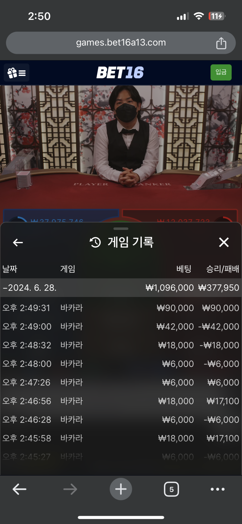 벳16 바카라후기(0)