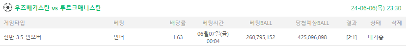 비제휴 토토 !(0)