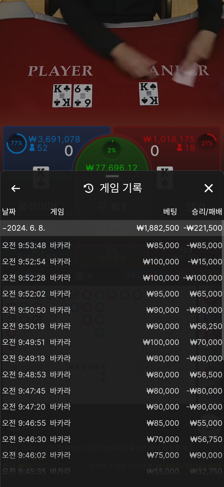 케이카지노 오늘후기입니다(0)