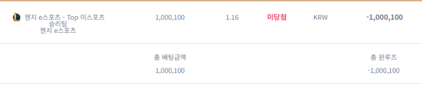 1.16배 역배 터졌네요; k카(0)