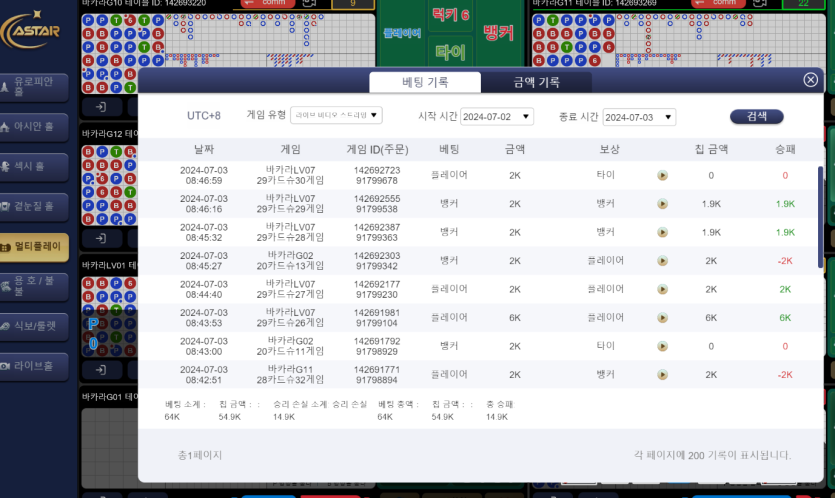 유로스타 ASTAR카지노 후기(0)