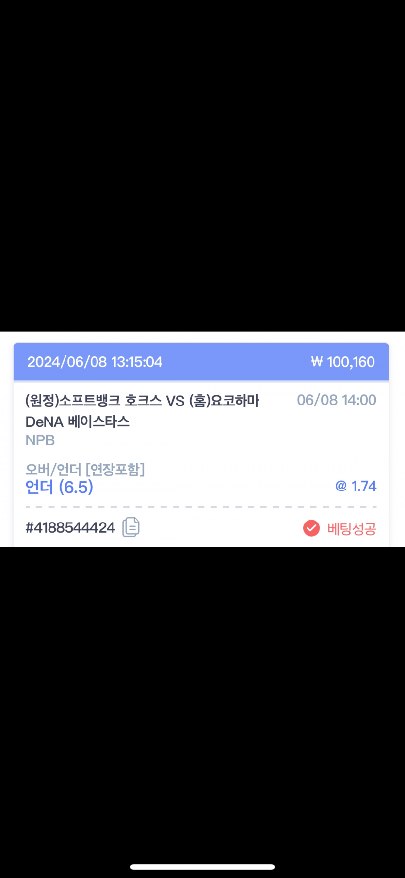 비제휴 NPB 배팅(0)