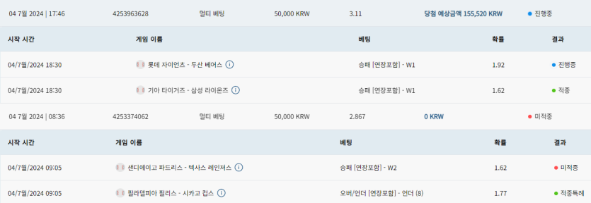 ♥벳16♥ 스포츠 후기(4일)(0)