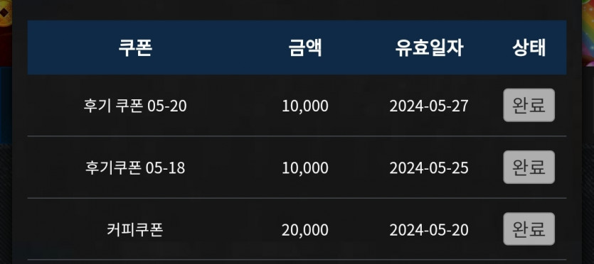 Fm 쿠폰(0)