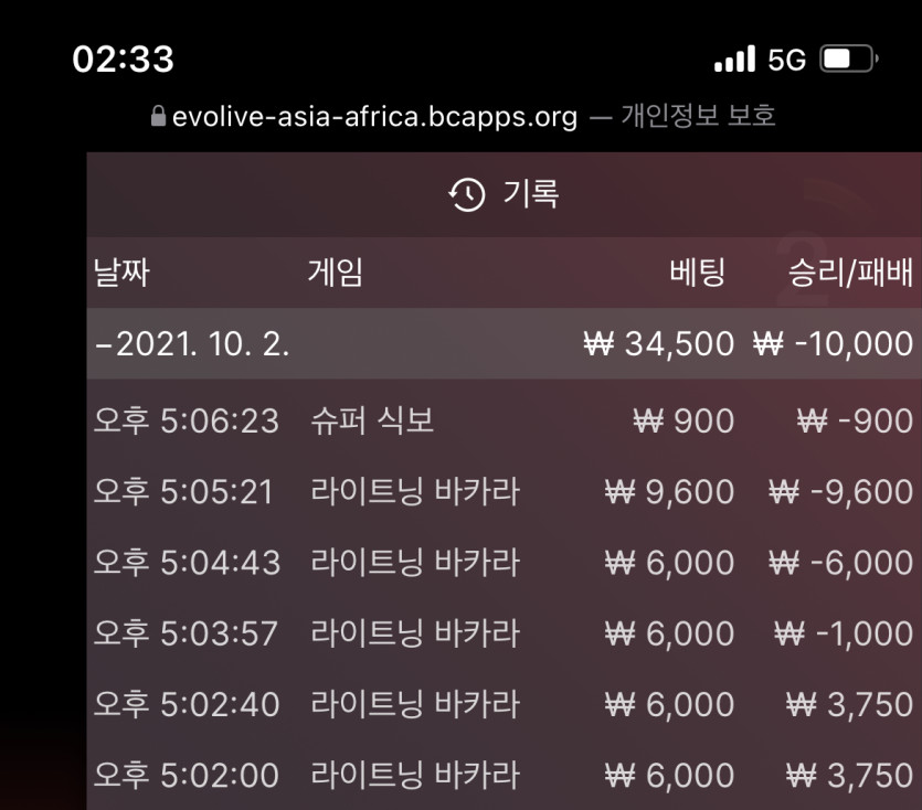 벳무브 후기(0)