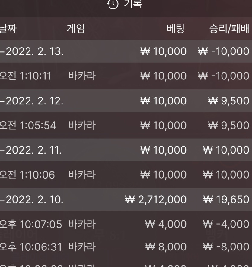 벳엔드 후기(0)