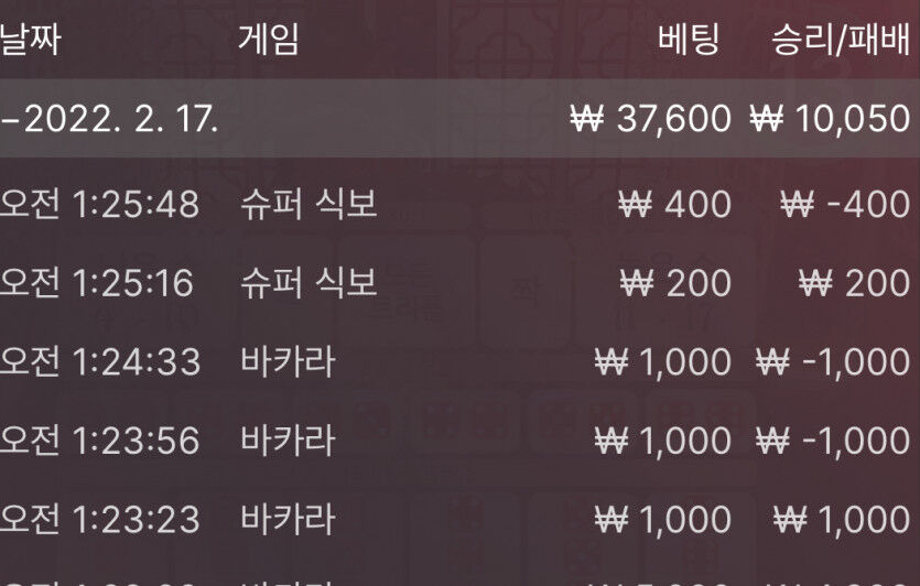 벳엔드 후기(0)