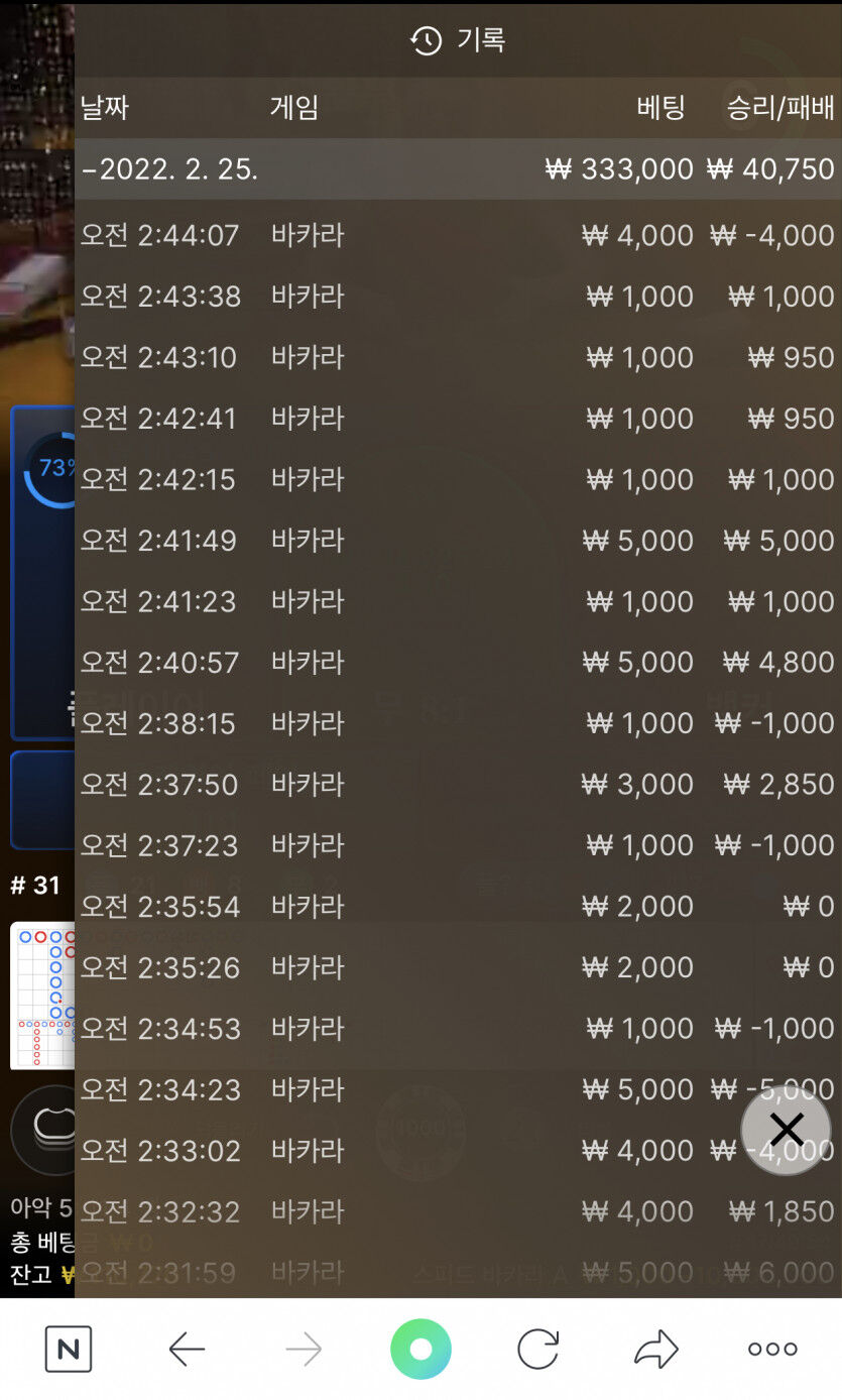 새벽 바카라(0)