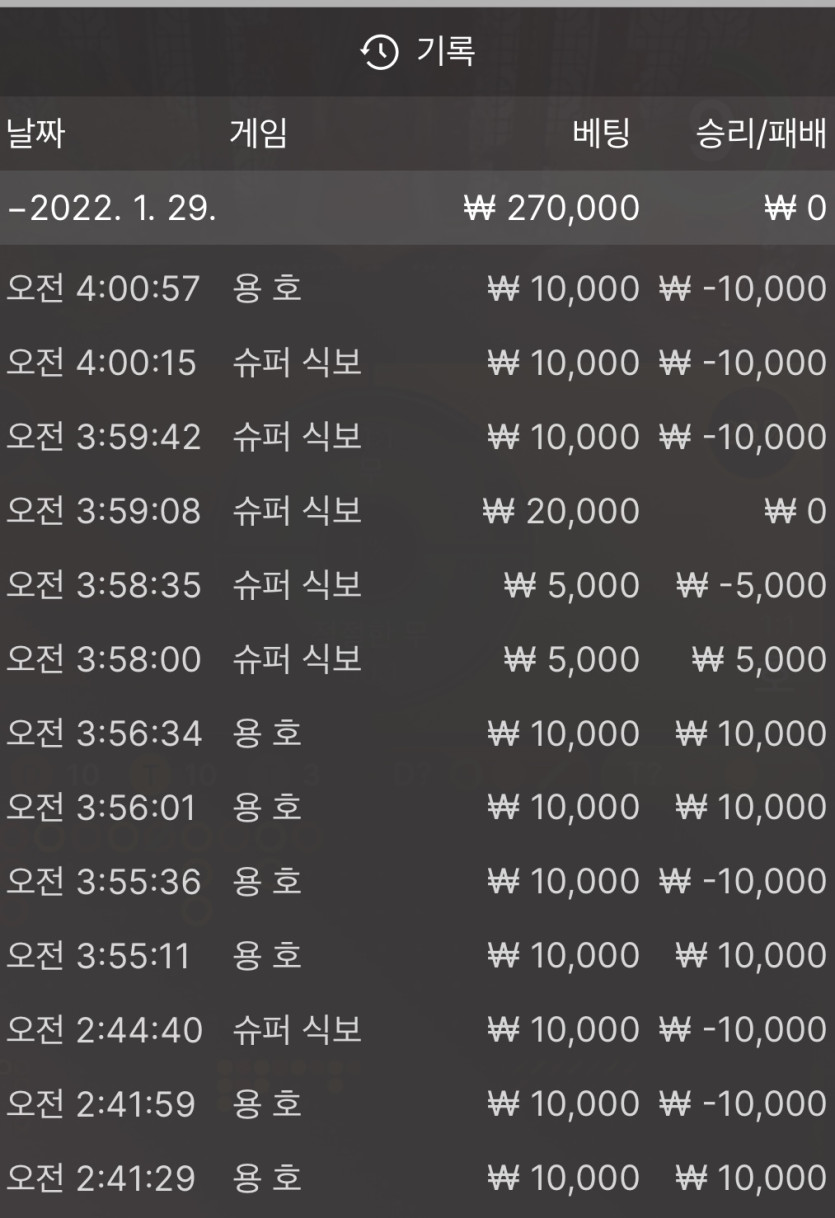 뱃무브 후기(0)