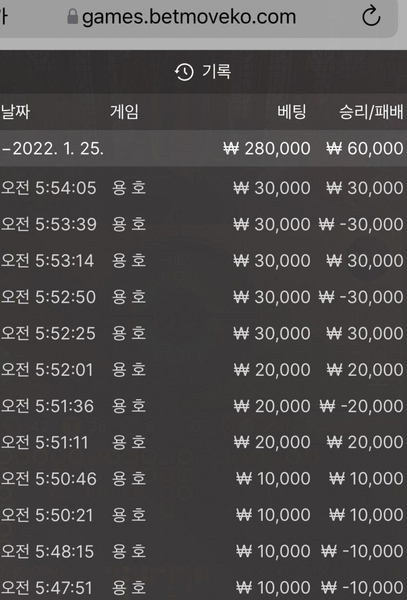 뱃무브 후기(0)