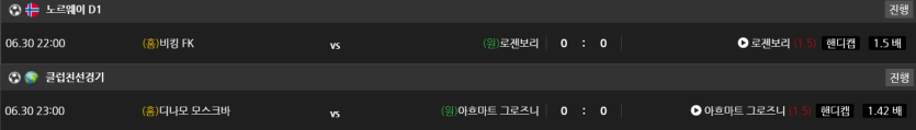 비제휴 스포츠 후기(0)