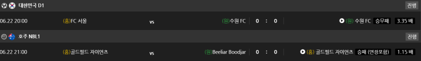 비제휴 스포츠 후기(0)