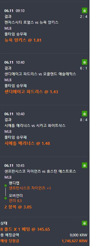 비제휴 스포츠후기(1)