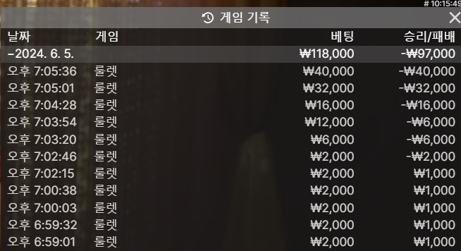 육연패로 시드가 훅... ㅠㅠ(0)