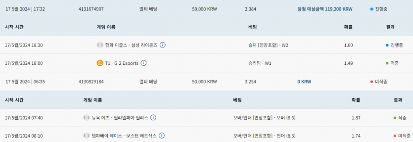 ♥벳16♥ 스포츠 후기(17일)(0)